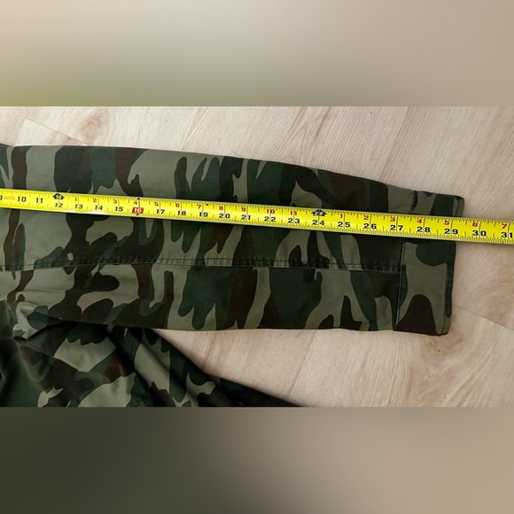 NEW LOOK Women’s 100% Cotton Green Camouflage Hooded Zip Up Jacket  Plus Size 3X - Picture 13 of 16